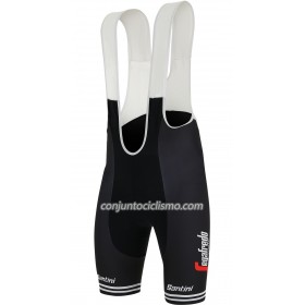 Culotte corto con tirantes 2019 Trek-Segafredo N001
